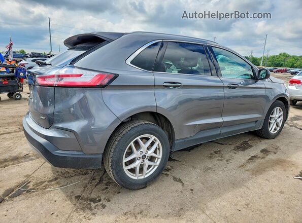 2FMPK4J96RBA61938 2024 FORD EDGE Gray Trasero derecho