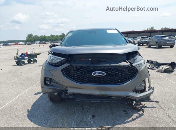 2FMPK4J96RBB02021 2024 FORD EDGE Gray Rear interior view