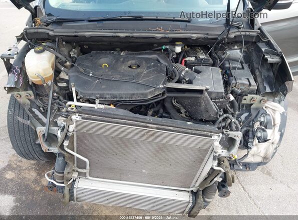 2FMPK4J97GBC08717 2016 FORD EDGE Gray Widok z tyłu