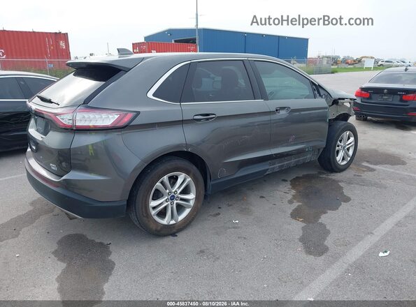 2FMPK4J97GBC08717 2016 FORD EDGE Gray Tył prawy