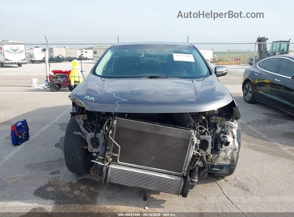 2FMPK4J97GBC08717 2016 FORD EDGE Gray Widok z przodu