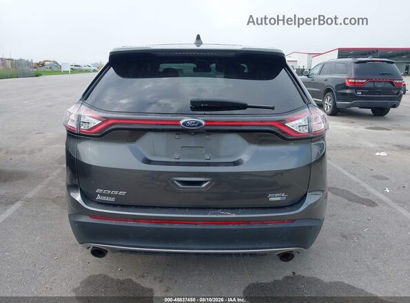 2FMPK4J97GBC08717 2016 FORD EDGE Gray 
