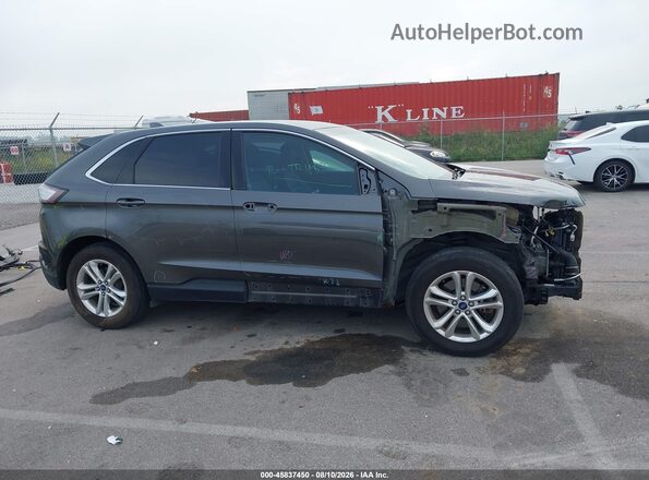 2FMPK4J97GBC08717 2016 FORD EDGE Gray Widok wnętrza 360 stopni