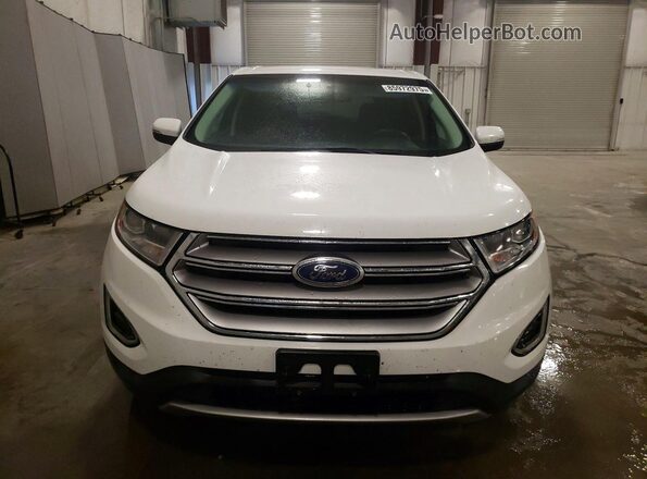 2FMPK4J97GBC10502 2016 FORD EDGE White Դիմացի տեսք