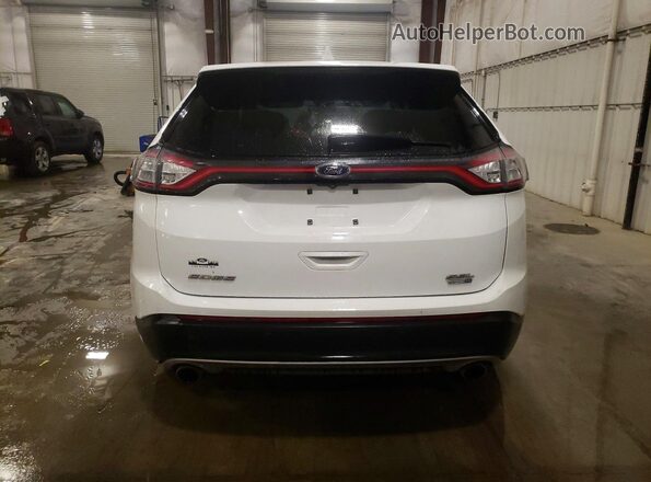 2FMPK4J97GBC10502 2016 FORD EDGE White Հետևի տեսք