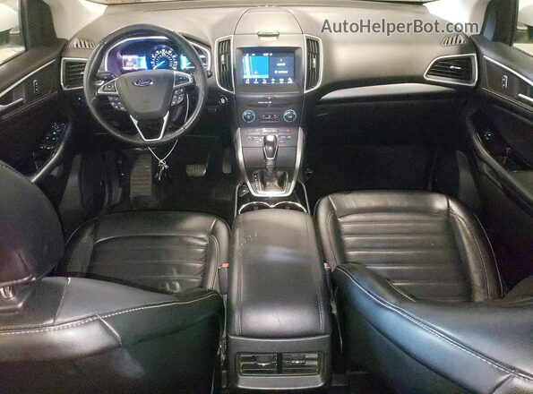 2FMPK4J97GBC10502 2016 FORD EDGE White Առջևի վահանակի տեսք
