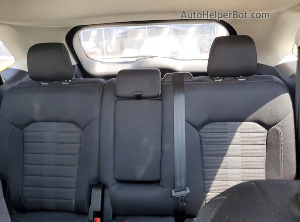 2FMPK4J97HBB43286 2017 FORD EDGE Синий Вид задних сидений