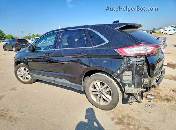 2FMPK4J97HBC42495 2017 FORD EDGE Black Trasero izquierdo