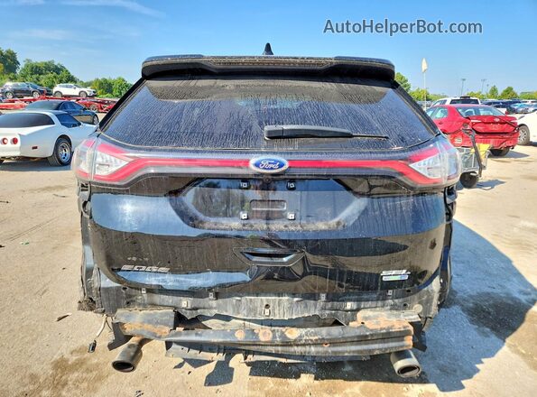 2FMPK4J97HBC42495 2017 FORD EDGE Black Vista trasera