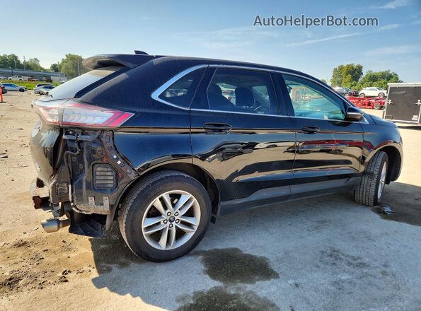 2FMPK4J97HBC42495 2017 FORD EDGE Black Trasero derecho