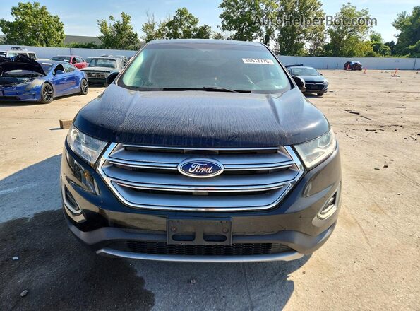 2FMPK4J97HBC42495 2017 FORD EDGE Black Vista frontal