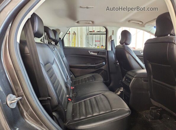 2FMPK4J97HBC48524 2017 FORD EDGE Gray უკანა სალონის ხედი