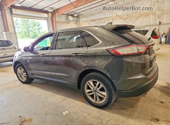 2FMPK4J97HBC48524 2017 FORD EDGE Gray უკანა მარცხენა