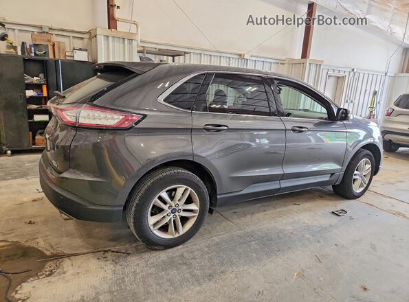 2FMPK4J97HBC48524 2017 FORD EDGE Gray უკანა მარჯვენა