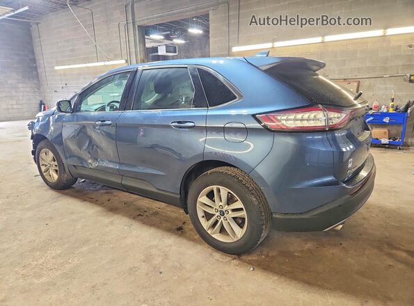 2FMPK4J97JBB85396 2018 FORD EDGE Blue უკანა მარცხენა