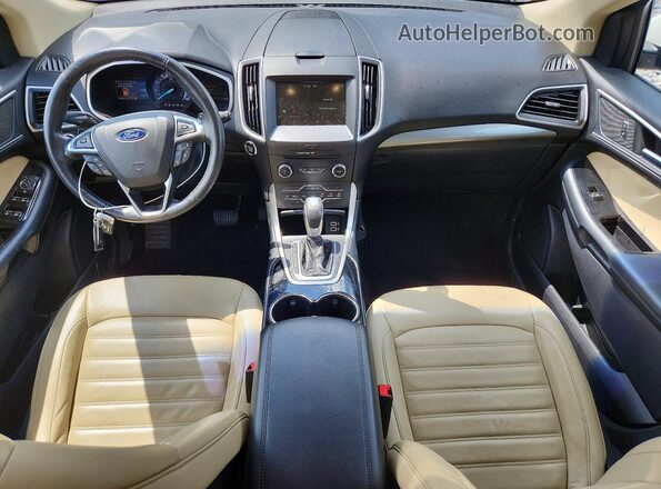 2FMPK4J97JBB99105 2018 FORD EDGE White Vista del salpicadero