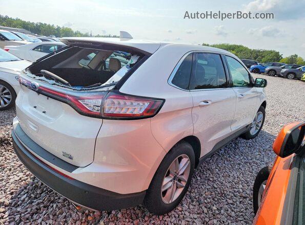2FMPK4J97JBB99105 2018 FORD EDGE White Trasero derecho