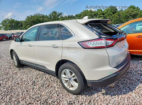 2FMPK4J97JBB99105 2018 FORD EDGE White Trasero izquierdo