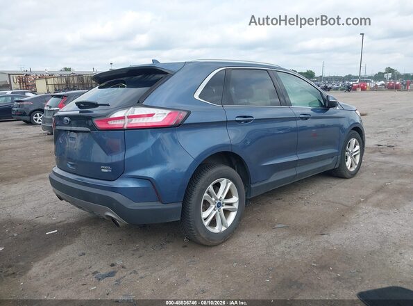 2FMPK4J97KBB03586 2019 FORD EDGE Blue Հետևի աջ