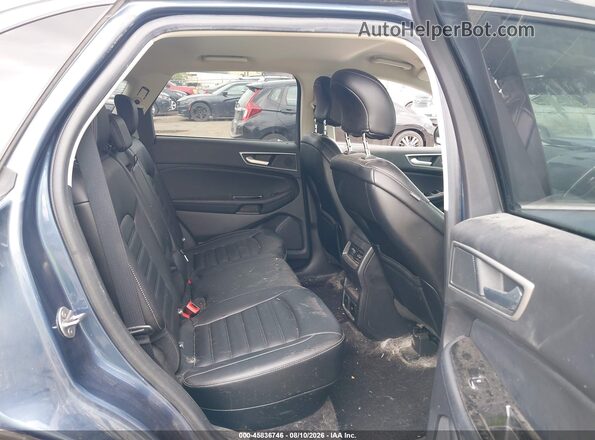 2FMPK4J97KBB03586 2019 FORD EDGE Blue VIN կոդի պիտակի տեսք