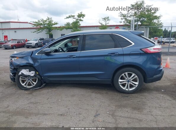 2FMPK4J97KBB03586 2019 FORD EDGE Blue Սալոնի 360 աստիճան տեսք