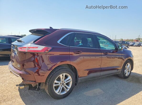 2FMPK4J97KBC60633 2019 FORD EDGE Red Հետևի աջ