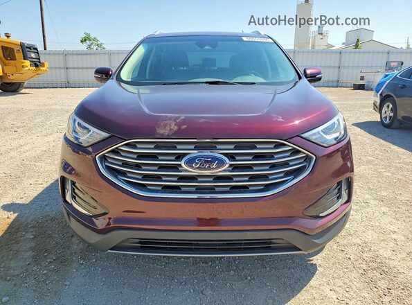 2FMPK4J97KBC60633 2019 FORD EDGE Red Դիմացի տեսք
