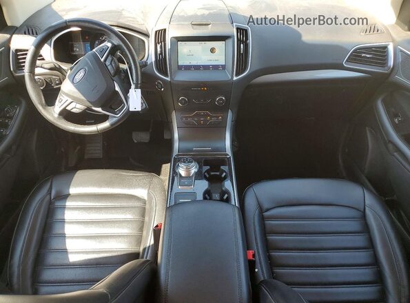 2FMPK4J97KBC60633 2019 FORD EDGE Red Առջևի վահանակի տեսք