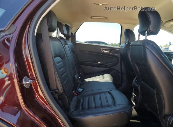 2FMPK4J97KBC60633 2019 FORD EDGE Red Սալոնի հետևի տեսք
