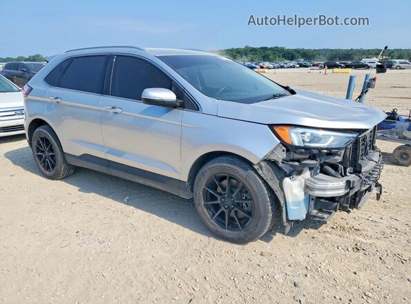 2FMPK4J97KBC74774 2019 FORD EDGE Серебряный Передняя правая четверть