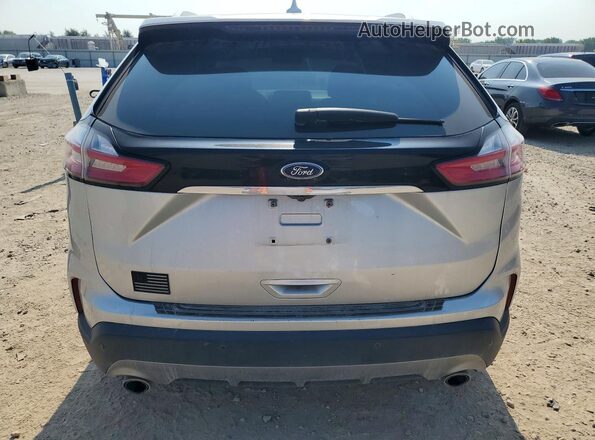 2FMPK4J97KBC74774 2019 FORD EDGE Серебряный Вид сзади
