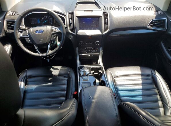 2FMPK4J97LBA28681 2020 FORD EDGE Silver Вид панелі приладів