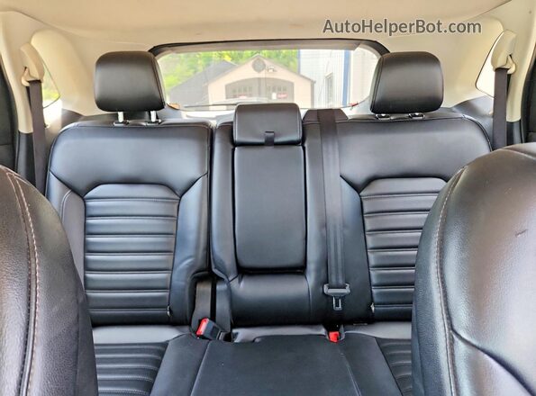 2FMPK4J97LBA44606 2020 FORD EDGE Синий Вид задних сидений