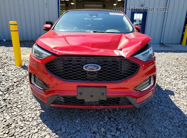2FMPK4J97LBB23094 2020 FORD EDGE Red Vista frontal