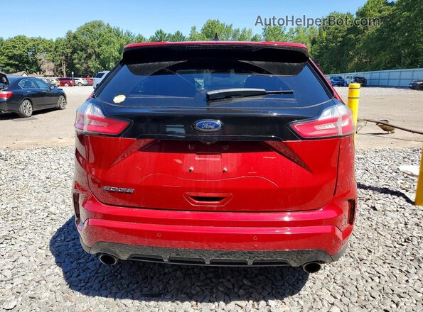 2FMPK4J97LBB23094 2020 FORD EDGE Red Vista trasera