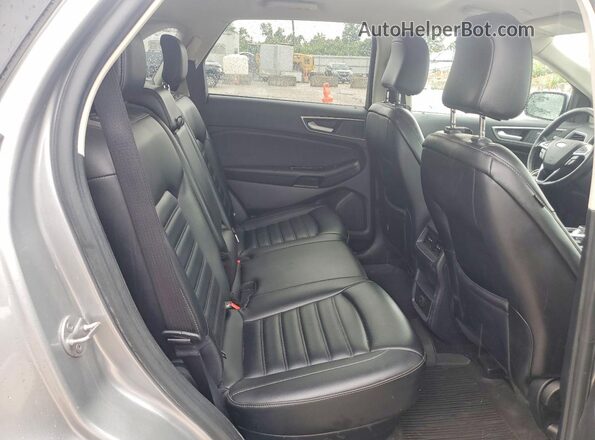 2FMPK4J97LBB36055 2020 FORD EDGE Gray Vista de los asientos traseros