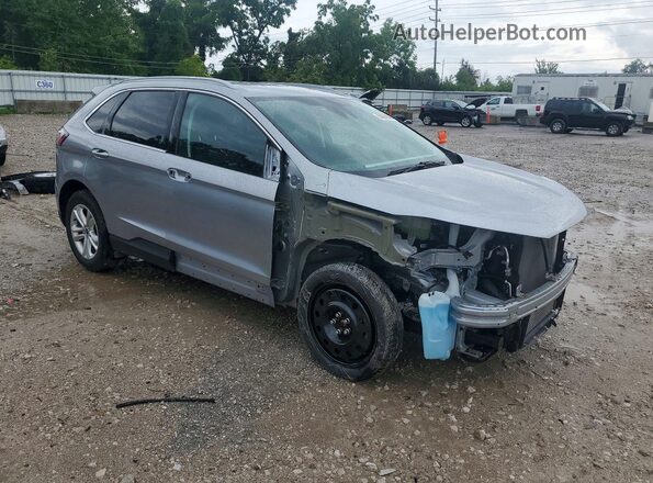 2FMPK4J97LBB36055 2020 FORD EDGE Gray Delantero derecho