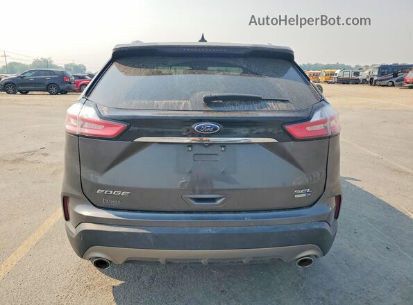 2FMPK4J97LBB48335 2020 FORD EDGE Charcoal Rear view