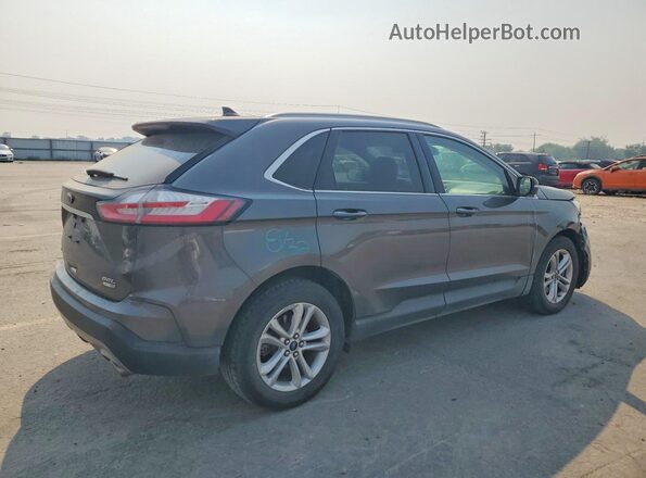 2FMPK4J97LBB48335 2020 FORD EDGE Charcoal Rear right