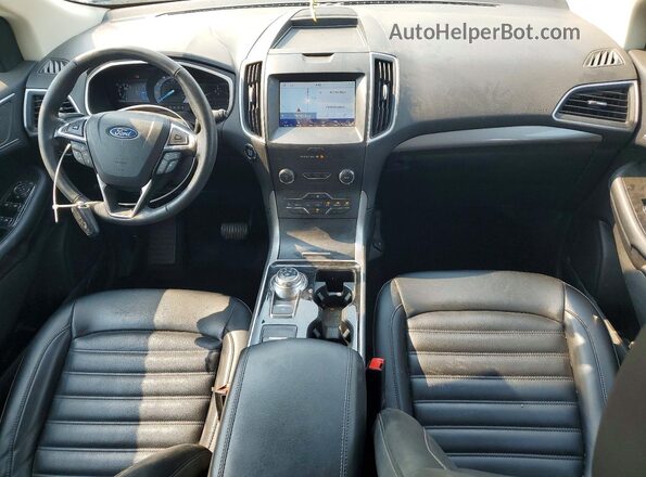 2FMPK4J97LBB48335 2020 FORD EDGE Charcoal Dashboard view