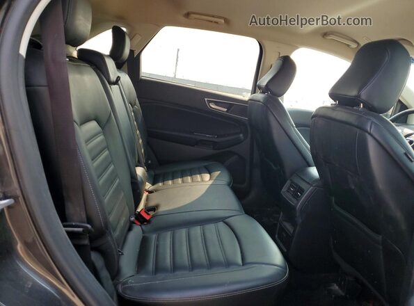 2FMPK4J97LBB48335 2020 FORD EDGE Charcoal Rear interior view