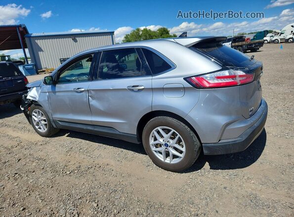 2FMPK4J97MBA10652 2021 FORD EDGE Silver Trasero izquierdo