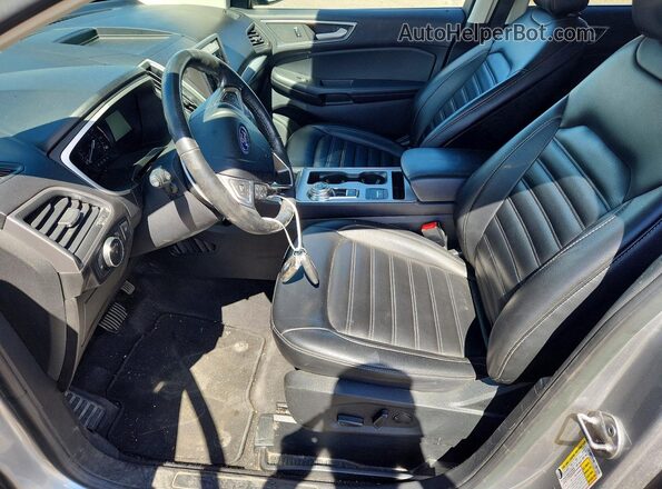 2FMPK4J97MBA10652 2021 FORD EDGE Silver Vista interior delantera