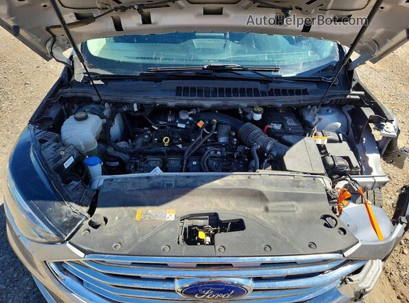 2FMPK4J97MBA10652 2021 FORD EDGE Silver Vista del compartimento del motor