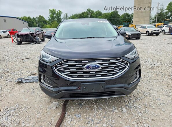 2FMPK4J97NBA35889 2022 FORD EDGE Black წინა ხედი