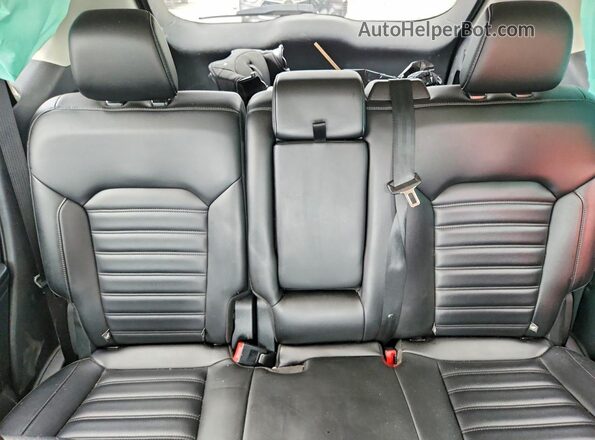 2FMPK4J97NBA35889 2022 FORD EDGE Black უკანა სავარძლების ხედი