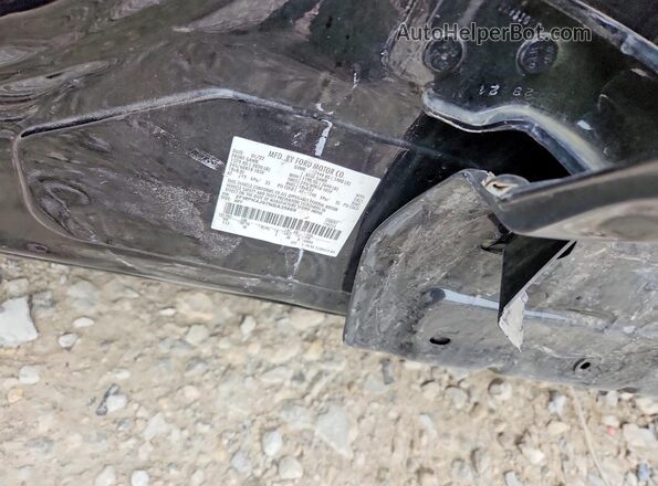 2FMPK4J97NBA35889 2022 FORD EDGE Black VIN კოდის სტიკერის ხედი
