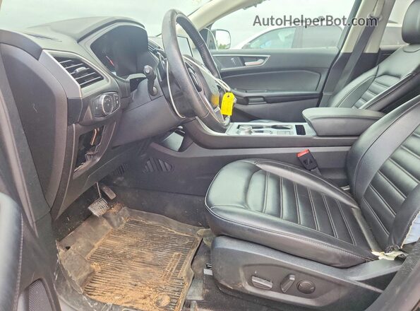 2FMPK4J97NBA35889 2022 FORD EDGE Black წინა სალონის ხედი