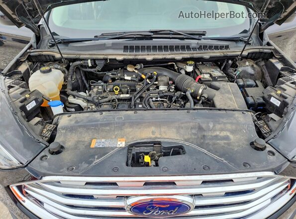 2FMPK4J97NBA35889 2022 FORD EDGE Black ძრავის განყოფილების ხედი