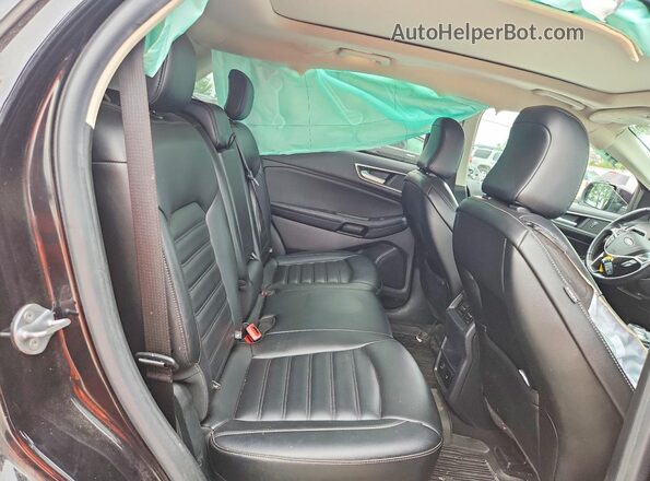 2FMPK4J97NBA35889 2022 FORD EDGE Black უკანა სალონის ხედი